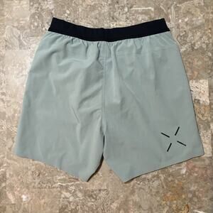 Ten Thousand Shorts Mens Small The Interval Short 7” Green Lined Running Gym